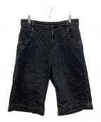 entire studiosエンタイアスタジオ）の古着「D-SHORTS MAGNETITE」｜ブラック