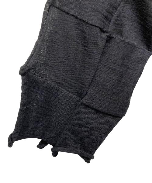 ISSEY MIYAKE（イッセイミヤケ）ISSEY MIYAKE (イッセイミヤケ) デザインタートルネックニット ネイビー サイズ:SIZE 2の古着・服飾アイテム