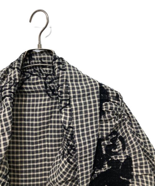 HaaT（ハート）HaaT (ハート) チェックブラウス ベージュ サイズ:2の古着・服飾アイテム