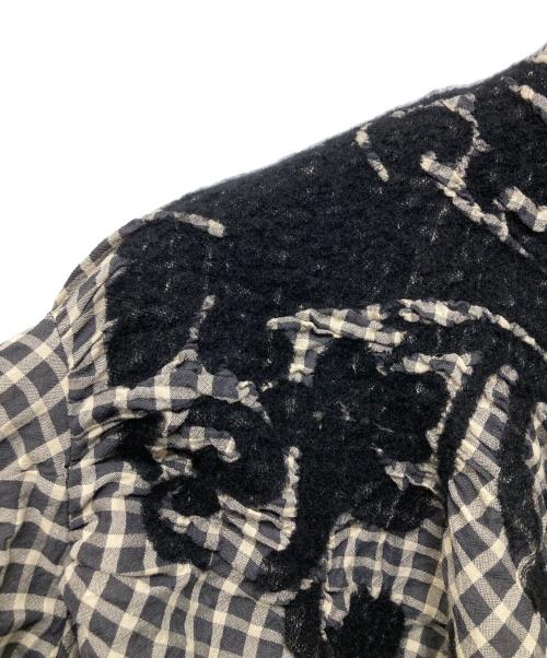 HaaT（ハート）HaaT (ハート) チェックブラウス ベージュ サイズ:2の古着・服飾アイテム