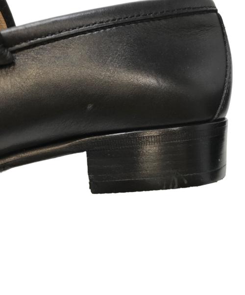 GUCCI（グッチ）GUCCI (グッチ) ホースビットローファー ブラック サイズ:36 1/2の古着・服飾アイテム