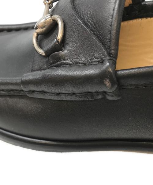 GUCCI（グッチ）GUCCI (グッチ) ホースビットローファー ブラック サイズ:36 1/2の古着・服飾アイテム