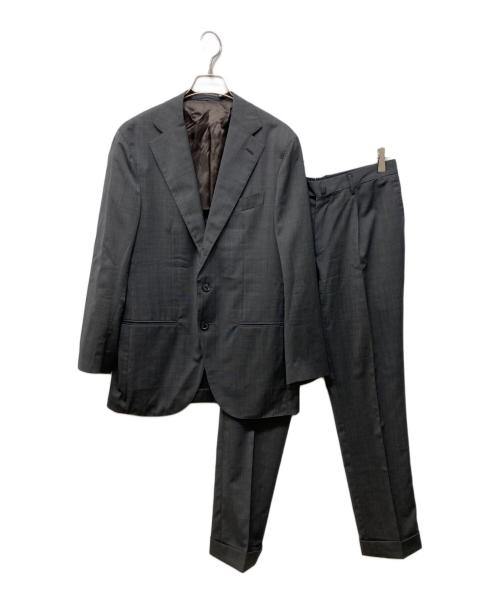 CARUSO（カルーゾ）CARUSO (カルーゾ) 段返り3Bスーツ グレー サイズ:SIZE 48/8Rの古着・服飾アイテム
