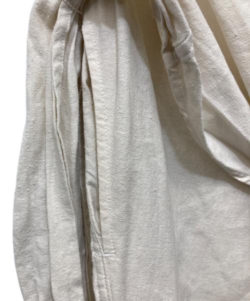 archi（アーキ）archi (アーキ) S/L NEP WRAP SLACKS ベージュ サイズ:Mの古着・服飾アイテム