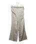 archi（アーキ）の古着「S/L NEP WRAP SLACKS」｜ベージュ