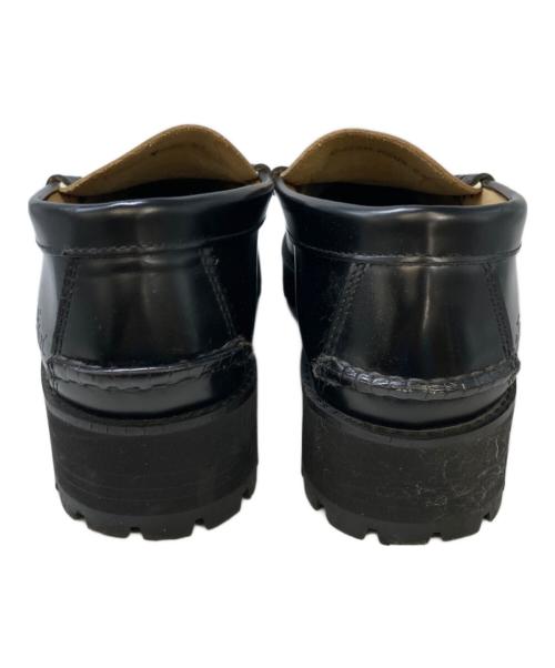 kenford（ケンフォード）kenford (ケンフォード) タンクソールローファー ブラック×ホワイト サイズ:24㎝の古着・服飾アイテム