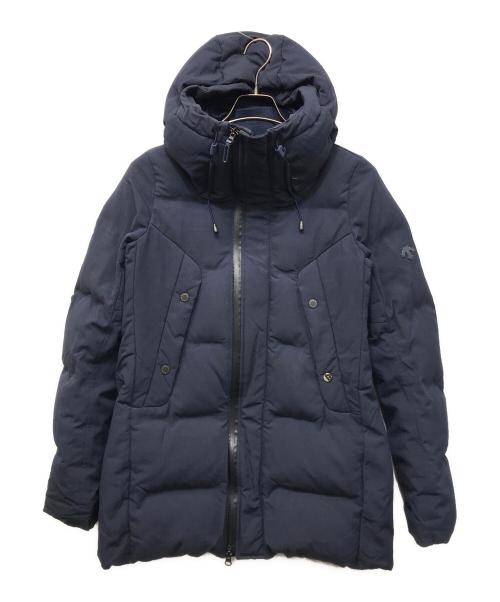 DESCENTE ALLTERRAIN（デザイント オルテライン）DESCENTE ALLTERRAIN (デザイント オルテライン) Vertical ロングダウンジャケット ネイビー サイズ:Mの古着・服飾アイテム