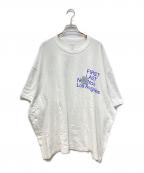 VEKTOR SHOP×First Lastヴェクターショップ×ファーストラスト）の古着「VS Printed Tee ”First Last”」｜ホワイト