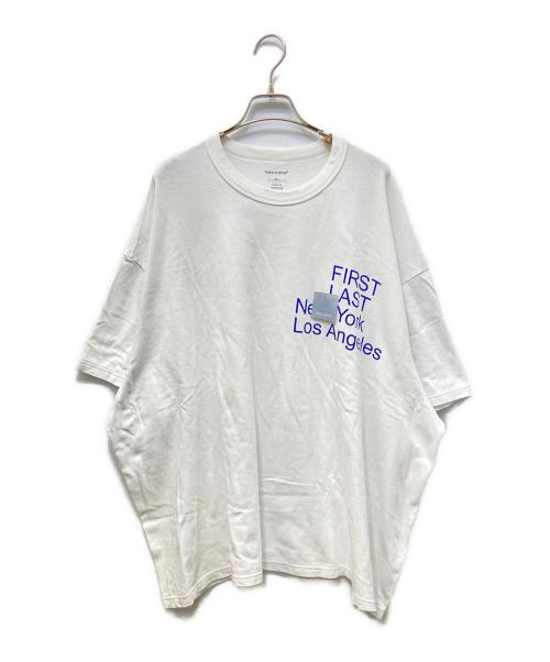 VEKTOR SHOP（ヴェクターショップ）VEKTOR SHOP (ヴェクターショップ) First Last (ファーストラスト) VS Printed Tee ”First Last” ホワイト サイズ:XLの古着・服飾アイテム