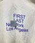 中古・古着 VEKTOR SHOP (ヴェクターショップ) First Last (ファーストラスト) VS Printed Tee ”First Last” ホワイト サイズ:XL：7000円