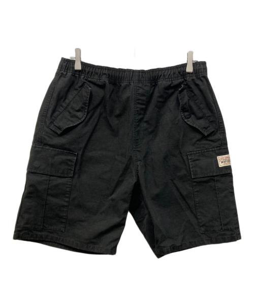 stussy（ステューシー）stussy (ステューシー) Ripstop Cargo Beach ハーフパンツ ブラック サイズ:Mの古着・服飾アイテム