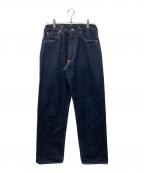 EVISUエヴィス）の古着「No.2 2色カモメペイントデニムパンツ」｜インディゴ