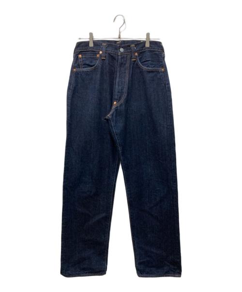 EVISU（エヴィス）EVISU (エヴィス) No.2 2色カモメペイントデニムパンツ インディゴ サイズ:33×32の古着・服飾アイテム