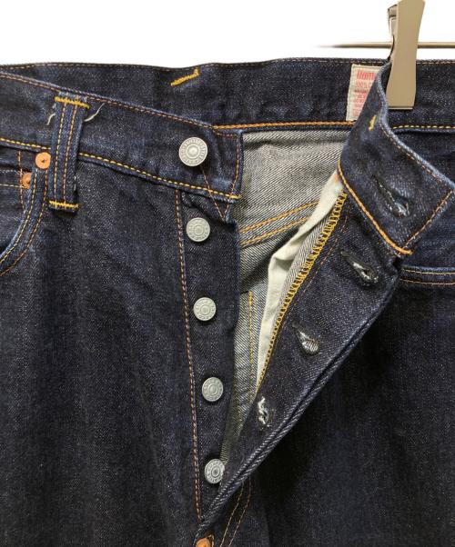 EVISU（エヴィス）EVISU (エヴィス) No.2 2色カモメペイントデニムパンツ インディゴ サイズ:33×32の古着・服飾アイテム