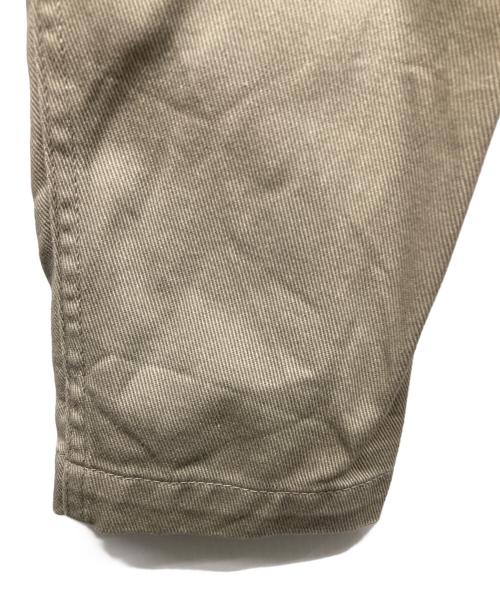 COMME des GARCONS HOMME PLUS（コムデギャルソンオムプリュス）COMME des GARCONS HOMME PLUS (コムデギャルソンオムプリュス) 2008AW ペイントデザインロングジャケット ベージュ サイズ:Sの古着・服飾アイテム