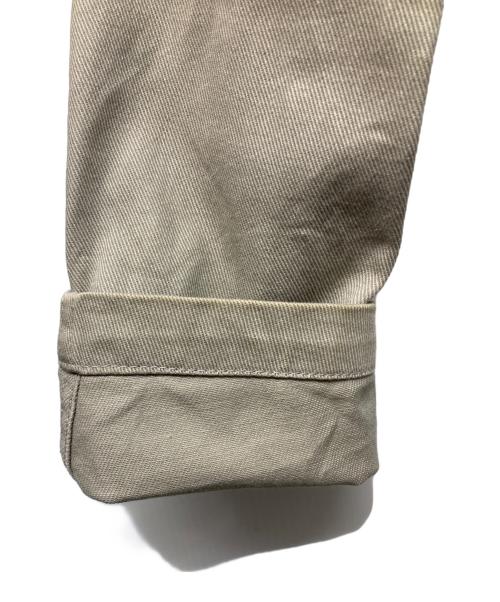 COMME des GARCONS HOMME PLUS（コムデギャルソンオムプリュス）COMME des GARCONS HOMME PLUS (コムデギャルソンオムプリュス) 2008AW ペイントデザインロングジャケット ベージュ サイズ:Sの古着・服飾アイテム