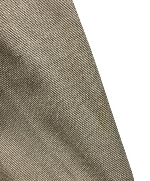 COMME des GARCONS HOMME PLUS（コムデギャルソンオムプリュス）COMME des GARCONS HOMME PLUS (コムデギャルソンオムプリュス) 2008AW ペイントデザインロングジャケット ベージュ サイズ:Sの古着・服飾アイテム