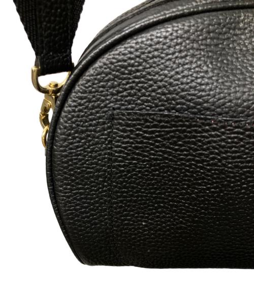 A.D.M.J.（エーディーエムジェイ）A.D.M.J. (エーディーエムジェイ) ハーフムーン レザーショルダーバッグ ブラックの古着・服飾アイテム