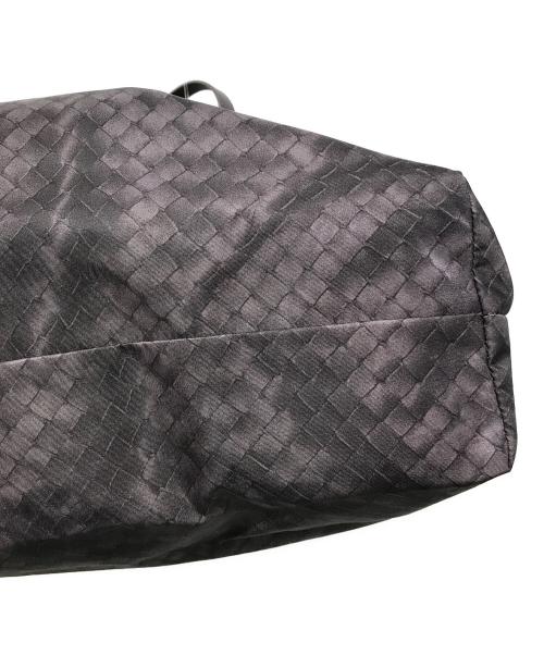 BOTTEGA VENETA（ボッテガベネタ）BOTTEGA VENETA (ボッテガベネタ) イントレッチオリュージョン ナイロン×レザー トートバッグ パープルの古着・服飾アイテム
