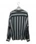 seven by seven (セブンバイセブン) OPEN COLLAR SHIRTS - Gradation stripe - グレー サイズ:M：10000円