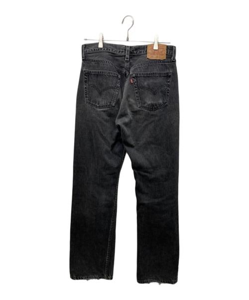 LEVI'S（リーバイス）LEVI'S (リーバイス) USA501 後染めブラックデニムパンツ ブラック サイズ:W33の古着・服飾アイテム