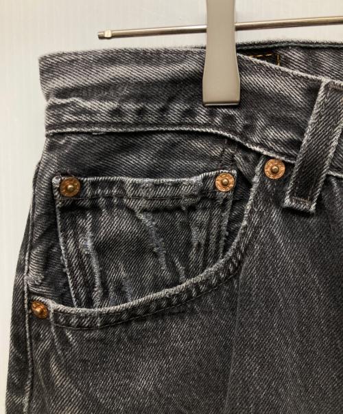 LEVI'S（リーバイス）LEVI'S (リーバイス) USA501 後染めブラックデニムパンツ ブラック サイズ:W33の古着・服飾アイテム