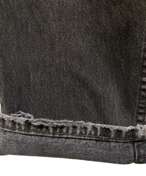 LEVI'S（リーバイス）LEVI'S (リーバイス) USA501 後染めブラックデニムパンツ ブラック サイズ:W33の古着・服飾アイテム