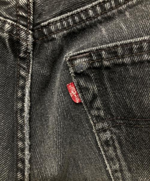 LEVI'S（リーバイス）LEVI'S (リーバイス) USA501 後染めブラックデニムパンツ ブラック サイズ:W33の古着・服飾アイテム