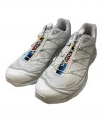 SALOMONサロモン）の古着「XT-6 トレイルスニーカー」｜ホワイト
