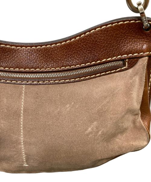 TOD'S（トッズ）TOD'S (トッズ) ワンショルダーバッグ ブラウンの古着・服飾アイテム