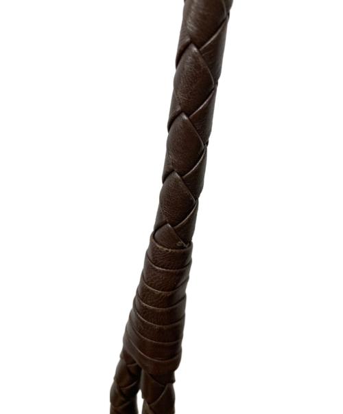 BOTTEGA VENETA（ボッテガベネタ）BOTTEGA VENETA (ボッテガベネタ) ワンショルダーバッグ ブラウンの古着・服飾アイテム