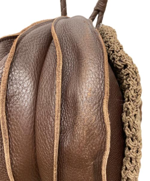 BOTTEGA VENETA（ボッテガベネタ）BOTTEGA VENETA (ボッテガベネタ) ワンショルダーバッグ ブラウンの古着・服飾アイテム