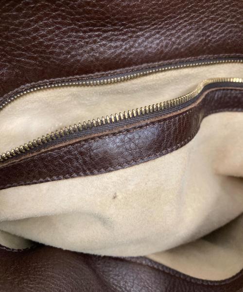 BOTTEGA VENETA（ボッテガベネタ）BOTTEGA VENETA (ボッテガベネタ) ワンショルダーバッグ ブラウンの古着・服飾アイテム