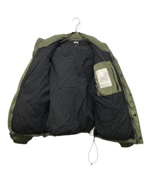 stussy（ステューシー）stussy (ステューシー) Ripstop Down Puffer カーキ サイズ:Sの古着・服飾アイテム