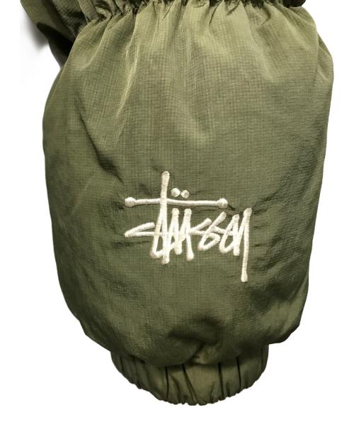 stussy（ステューシー）stussy (ステューシー) Ripstop Down Puffer カーキ サイズ:Sの古着・服飾アイテム