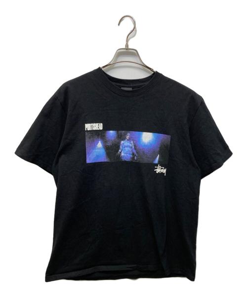 stussy（ステューシー）stussy (ステューシー) PORTISHEAD dummy tee ブラック サイズ:Mの古着・服飾アイテム