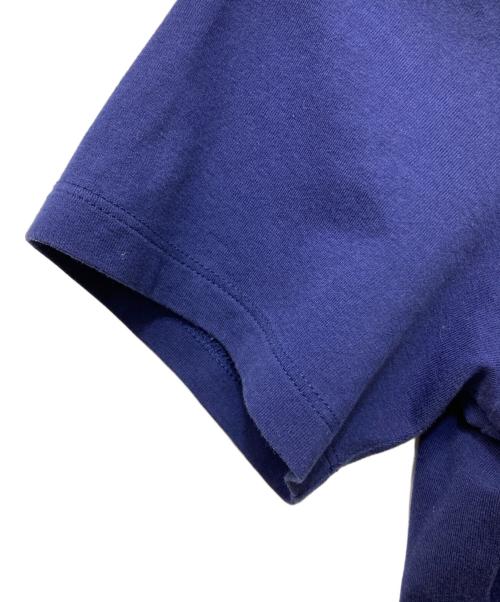PRADA（プラダ）PRADA (プラダ) ラバーロゴ ポケット Tシャツ ネイビー サイズ:Mの古着・服飾アイテム