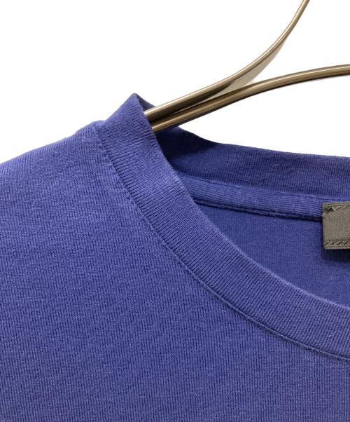 PRADA（プラダ）PRADA (プラダ) ラバーロゴ ポケット Tシャツ ネイビー サイズ:Mの古着・服飾アイテム