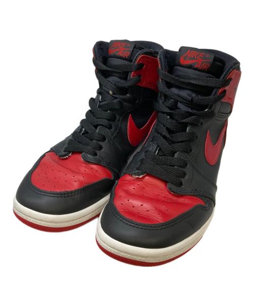 NIKE（ナイキ）NIKE (ナイキ) Air Jordan 1 High 85 Bred ブラック×レッド サイズ:25.5㎝の古着・服飾アイテム
