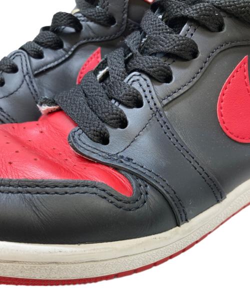 NIKE（ナイキ）NIKE (ナイキ) Air Jordan 1 High 85 Bred ブラック×レッド サイズ:25.5㎝の古着・服飾アイテム