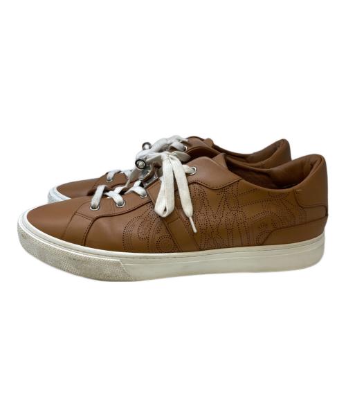 HERMES（エルメス）HERMES (エルメス) デイスニーカー ブラウン サイズ:44の古着・服飾アイテム