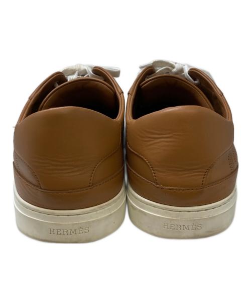 HERMES（エルメス）HERMES (エルメス) デイスニーカー ブラウン サイズ:44の古着・服飾アイテム