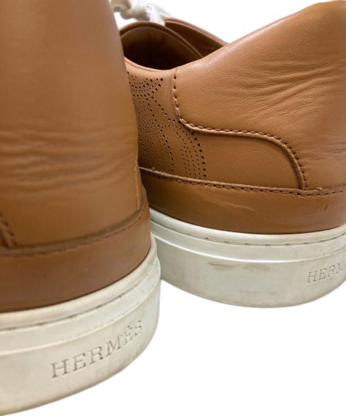HERMES（エルメス）HERMES (エルメス) デイスニーカー ブラウン サイズ:44の古着・服飾アイテム