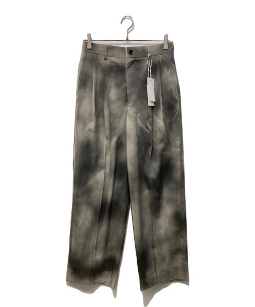 Soe（ソーイ）SOE (ソーイ) STUDIOUS (ステュディオス) 別注ムラ染パンツ グレー 未使用品の古着・服飾アイテム