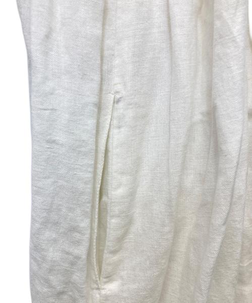 crinkle crinkle crinkle（クリンクル クリンクル クリンクル）crinkle crinkle crinkle (クリンクル クリンクル クリンクル) カットワークキャミワンピース ホワイト サイズ:Freeの古着・服飾アイテム