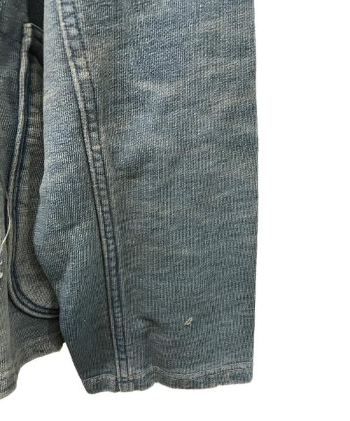 KAPITAL（キャピタル）KAPITAL (キャピタル) 襤褸加工スウェットデニムカバーオール インディゴ サイズ:4の古着・服飾アイテム
