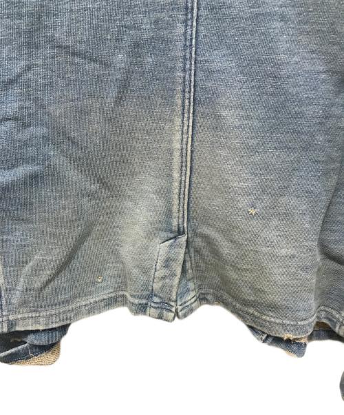 KAPITAL（キャピタル）KAPITAL (キャピタル) 襤褸加工スウェットデニムカバーオール インディゴ サイズ:4の古着・服飾アイテム