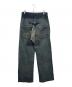 KAPITAL (キャピタル) 襤褸加工パッチワークスウェットデニムパンツ インディゴ サイズ:4：52000円