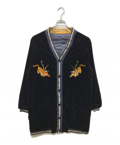 中古・古着通販】KAPITAL (キャピタル) 百稚虎スカジャン ブラック