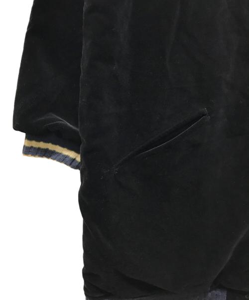 KAPITAL（キャピタル）KAPITAL (キャピタル) 百稚虎スカジャン ブラック×ネイビー サイズ:4(XL)の古着・服飾アイテム